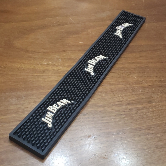 Jim Beam Other Jim Beam Bourbon Rubber Bar Rail Runner Spill Mat 24
